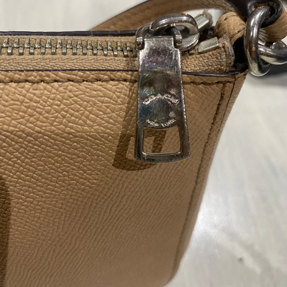 Coach Shimmering Gold Crossbody Bag